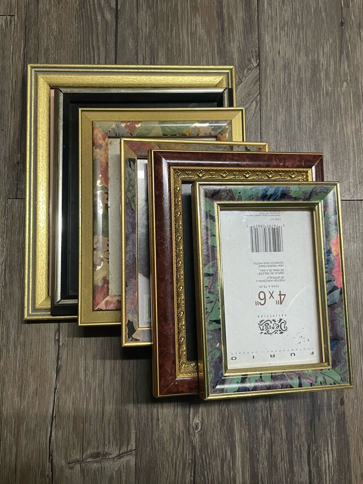 Vintage Pastel Floral Gold Picture Frames Mixed Lot Picture Frames Traditional Vintage Pastel Floral Gold Picture Frames Mixed Lot Picture Frames Traditional