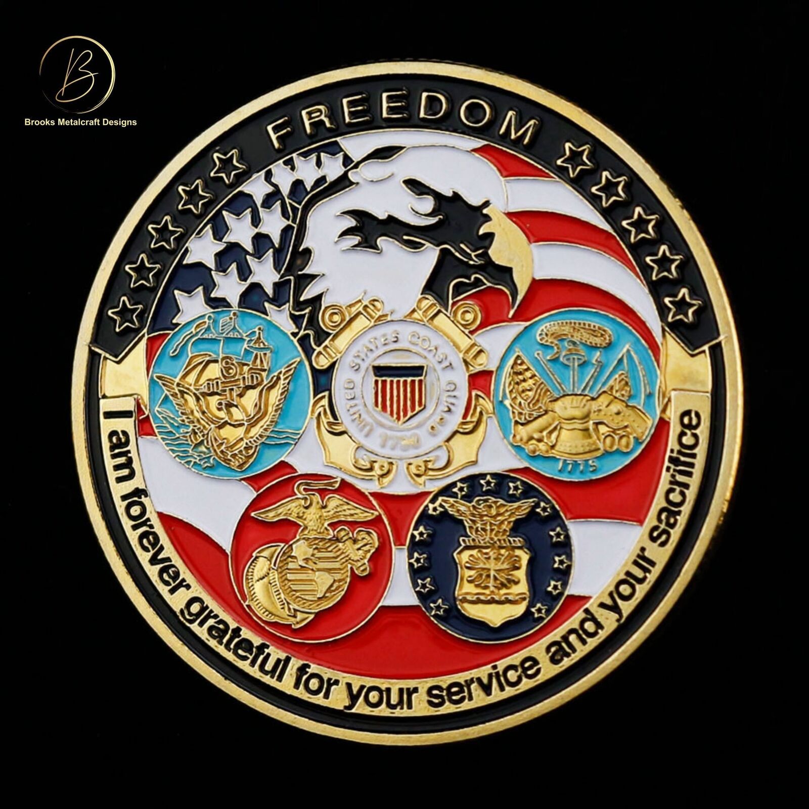 Freedom Eagle Original Challenge Coin
