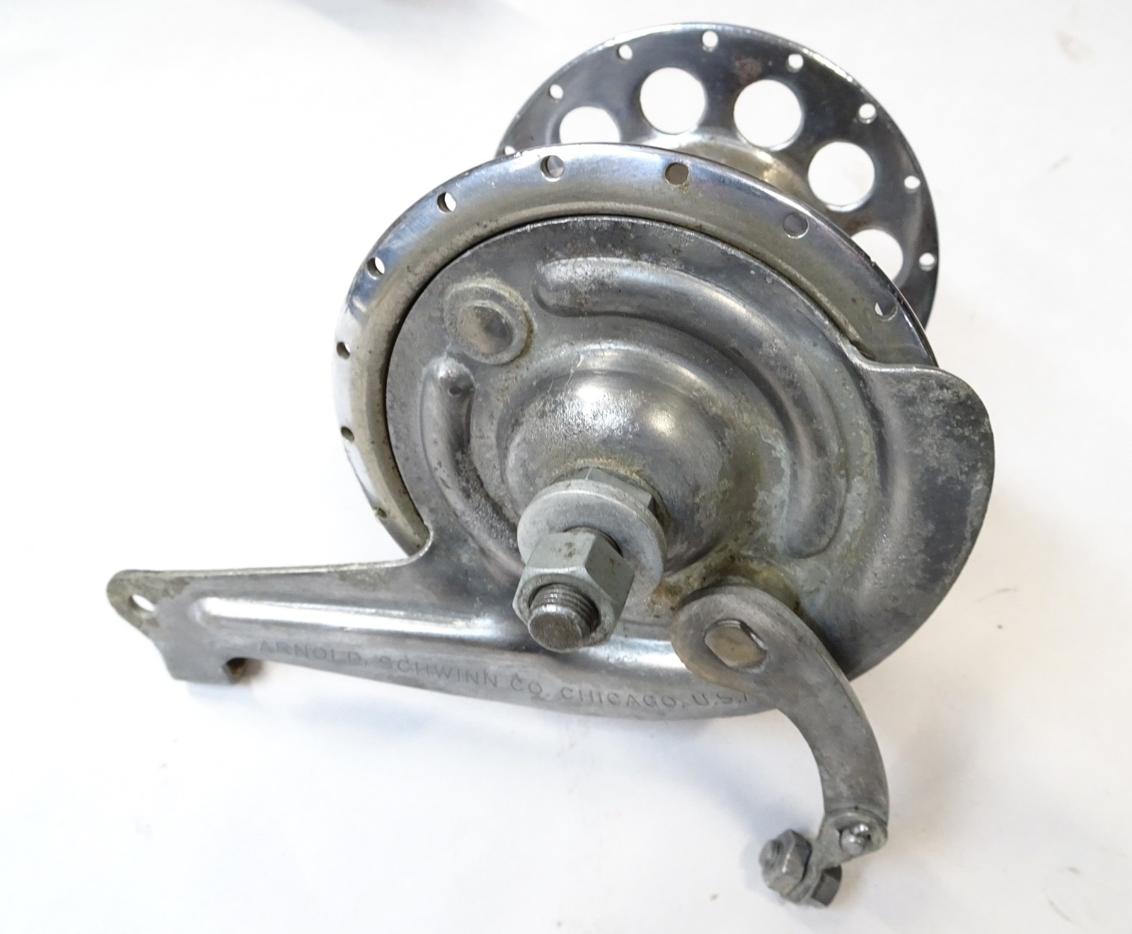 VINTAGE 1950's SCHWINN BICYCLE REAR EXPANDER DRUM BRAKE VINTAGE 1950's SCHWINN BICYCLE REAR EXPANDER DRUM BRAKE