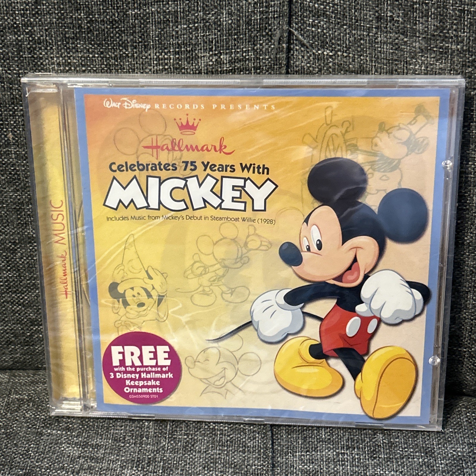 NEW & SEALED Hallmark Celebrates 75 Years With Mickey Mouse Disney Rare OOP CD NEW & SEALED Hallmark Celebrates 75 Years With Mickey Mouse Disney Rare OOP CD