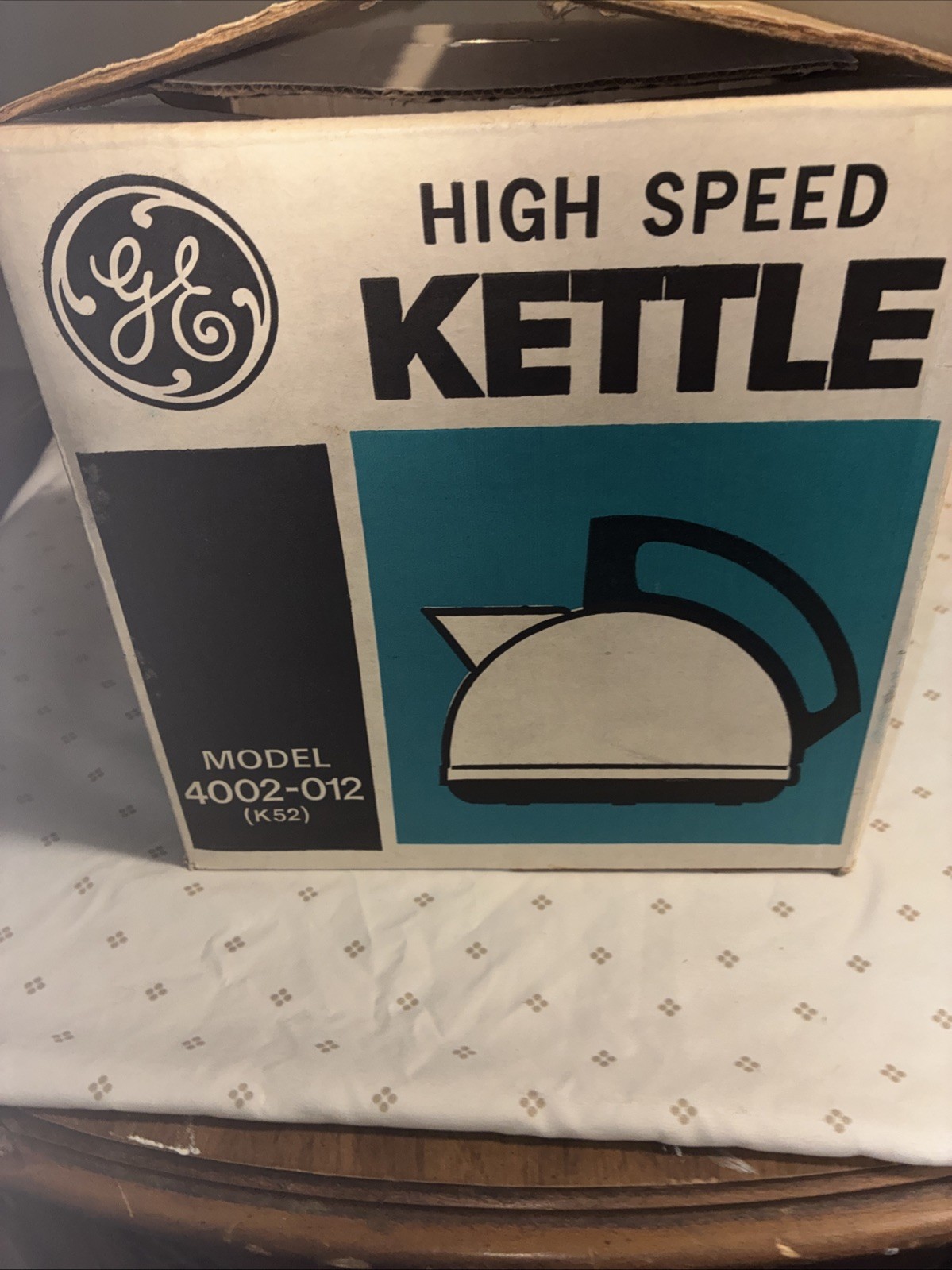 Vintage General Electric GE K52 Electric Kettle Chrome Mid Century Modern 1500W Vintage General Electric GE K52 Electric Kettle Chrome Mid Century Modern 1500W