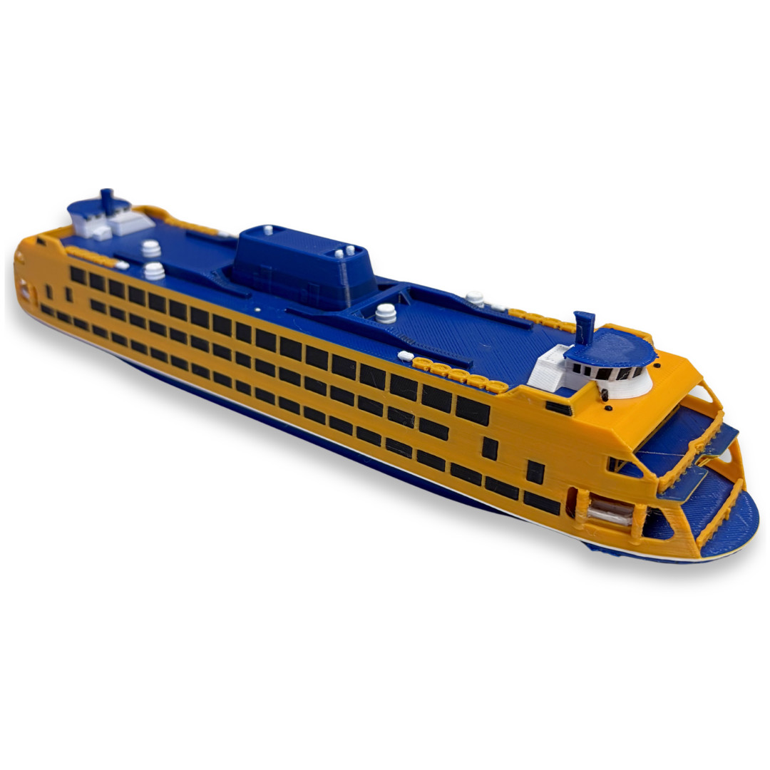 10" Staten Island Ferry Model - New York City Memorabilia Souvenir 10" Staten Island Ferry Model - New York City Memorabilia Souvenir