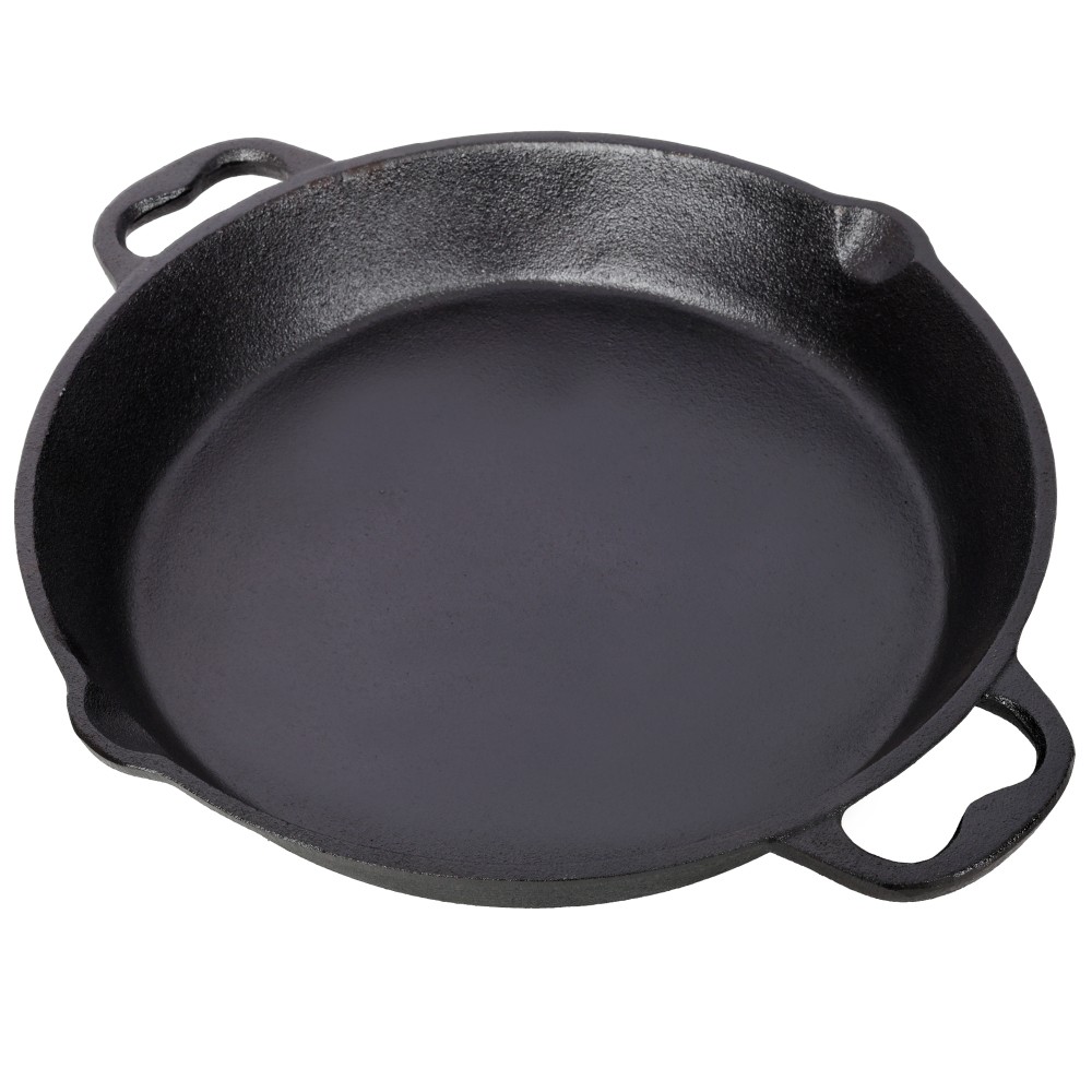 Cast Iron Skillets Pre-Seasoned Cast Iron Frying Pan, 12/17in Large Cooking Pan Cast Iron Skillets Pre-Seasoned Cast Iron Frying Pan, 12/17in Large Cooking Pan