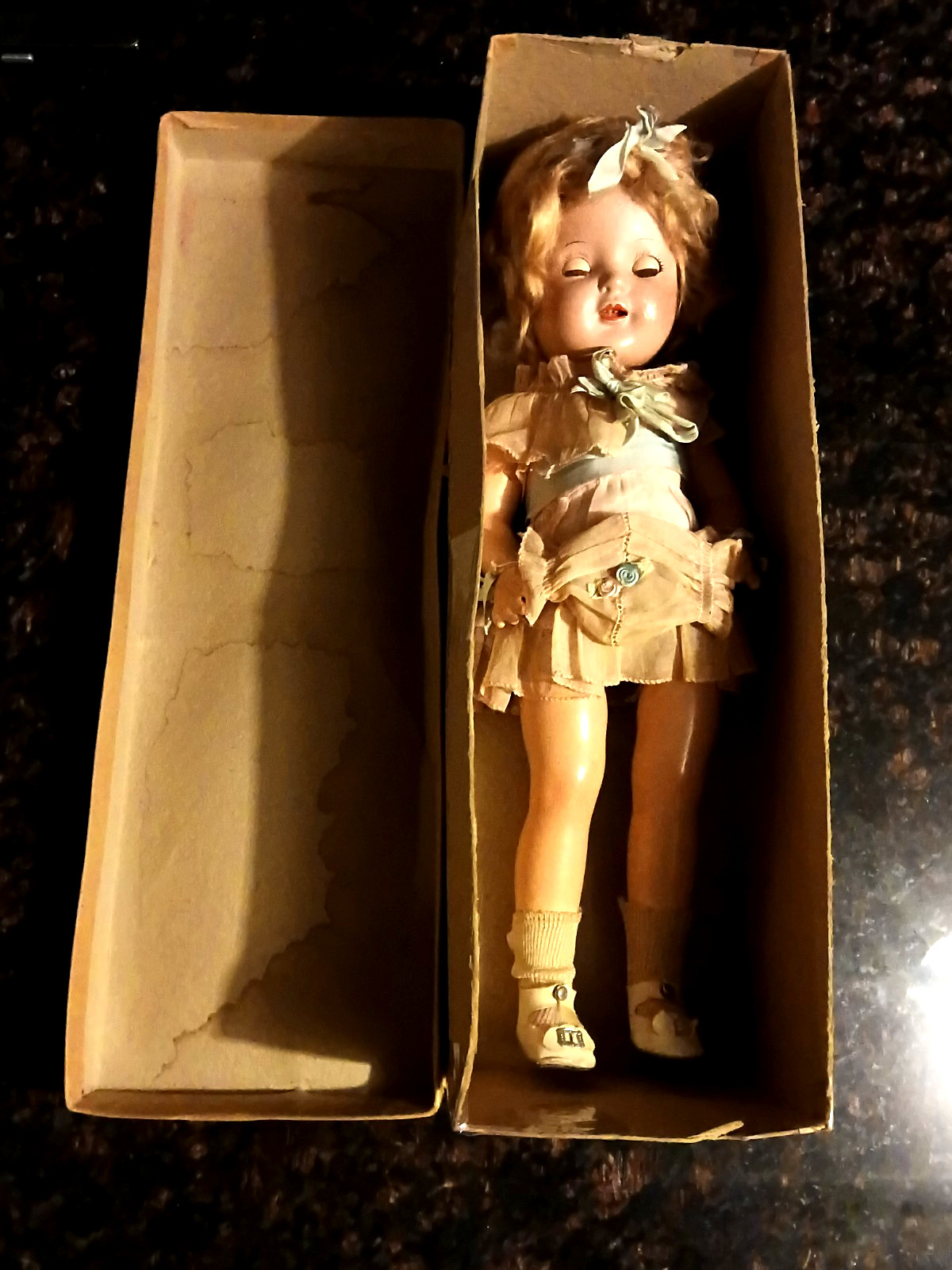 Old Vintage R & B Arranbee Nancy Composition Doll 18" Tall W/Box & Outfit 1930s Old Vintage R & B Arranbee Nancy Composition Doll 18" Tall W/Box & Outfit 1930s