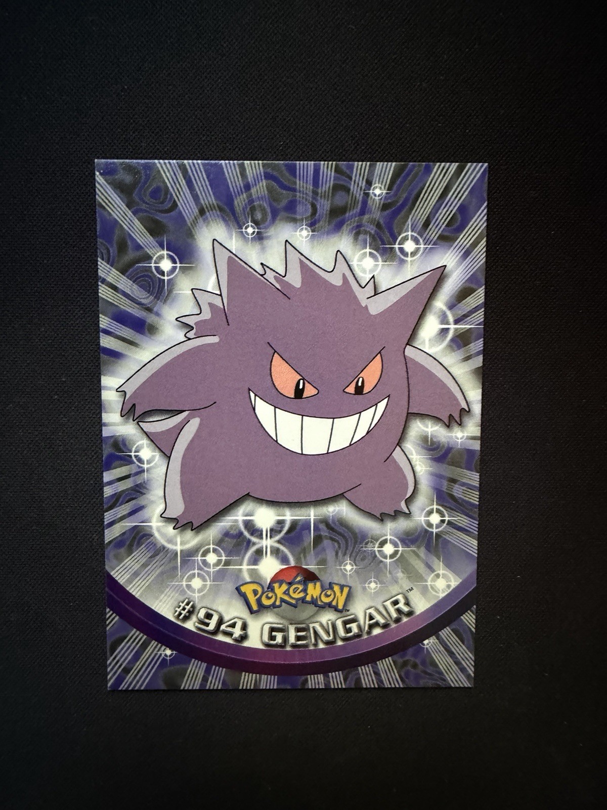 Pokemon Gengar TV Animation 2000 #94 Topps Series 2 Pokemon Gengar TV Animation 2000 #94 Topps Series 2