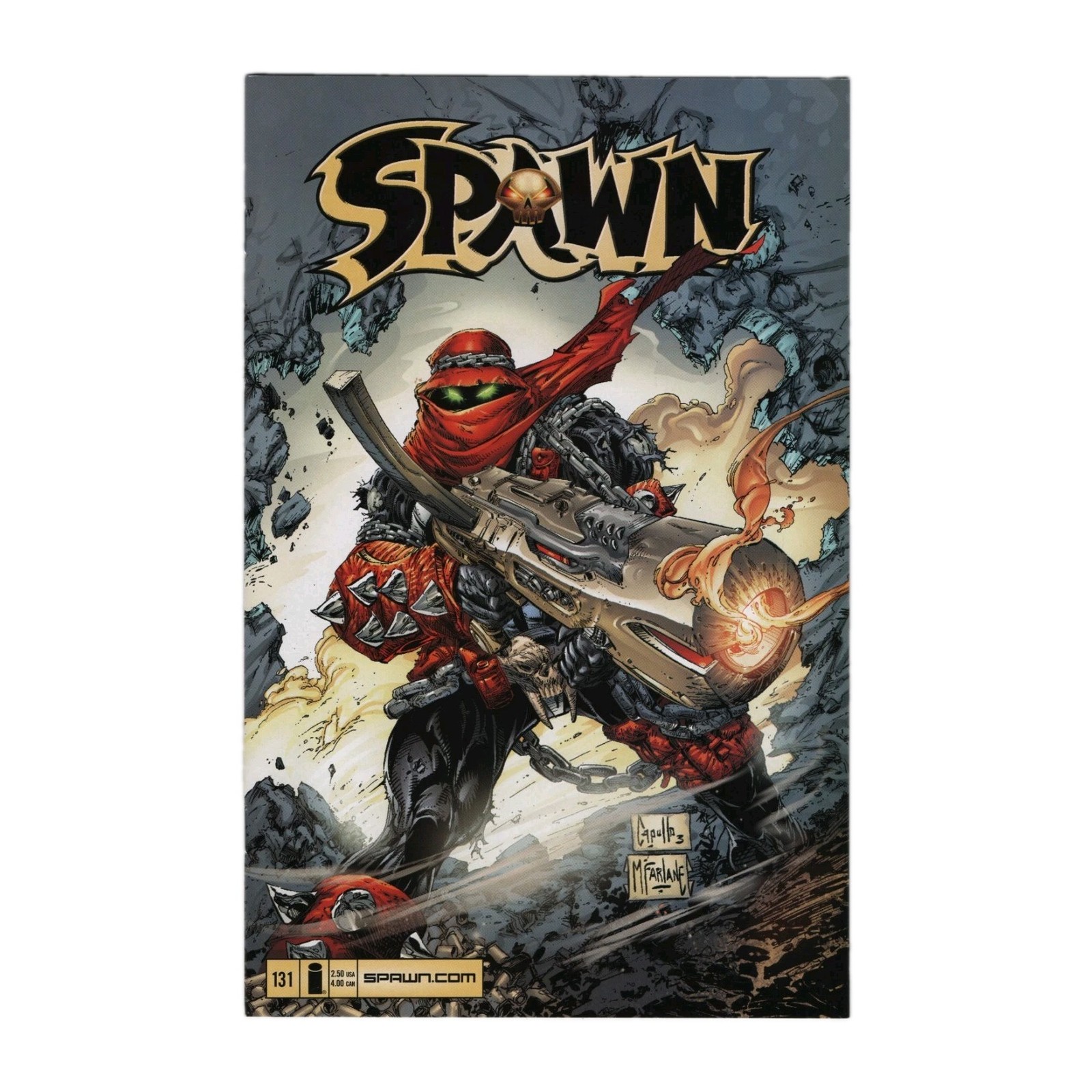 Spawn #131 Todd McFarlane Greg Capullo Brian Holguin Image Comics 2003 Spawn #131 Todd McFarlane Greg Capullo Brian Holguin Image Comics 2003