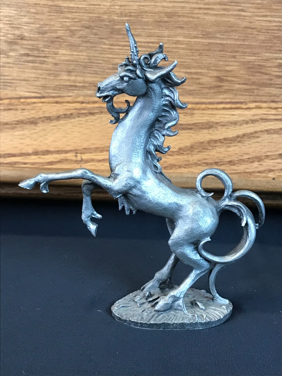 Vintage 1978 Perth Pewter CELESTIAL PRANCING UNICORN James Lane Casey 5" tall Vintage 1978 Perth Pewter CELESTIAL PRANCING UNICORN James Lane Casey 5" tall