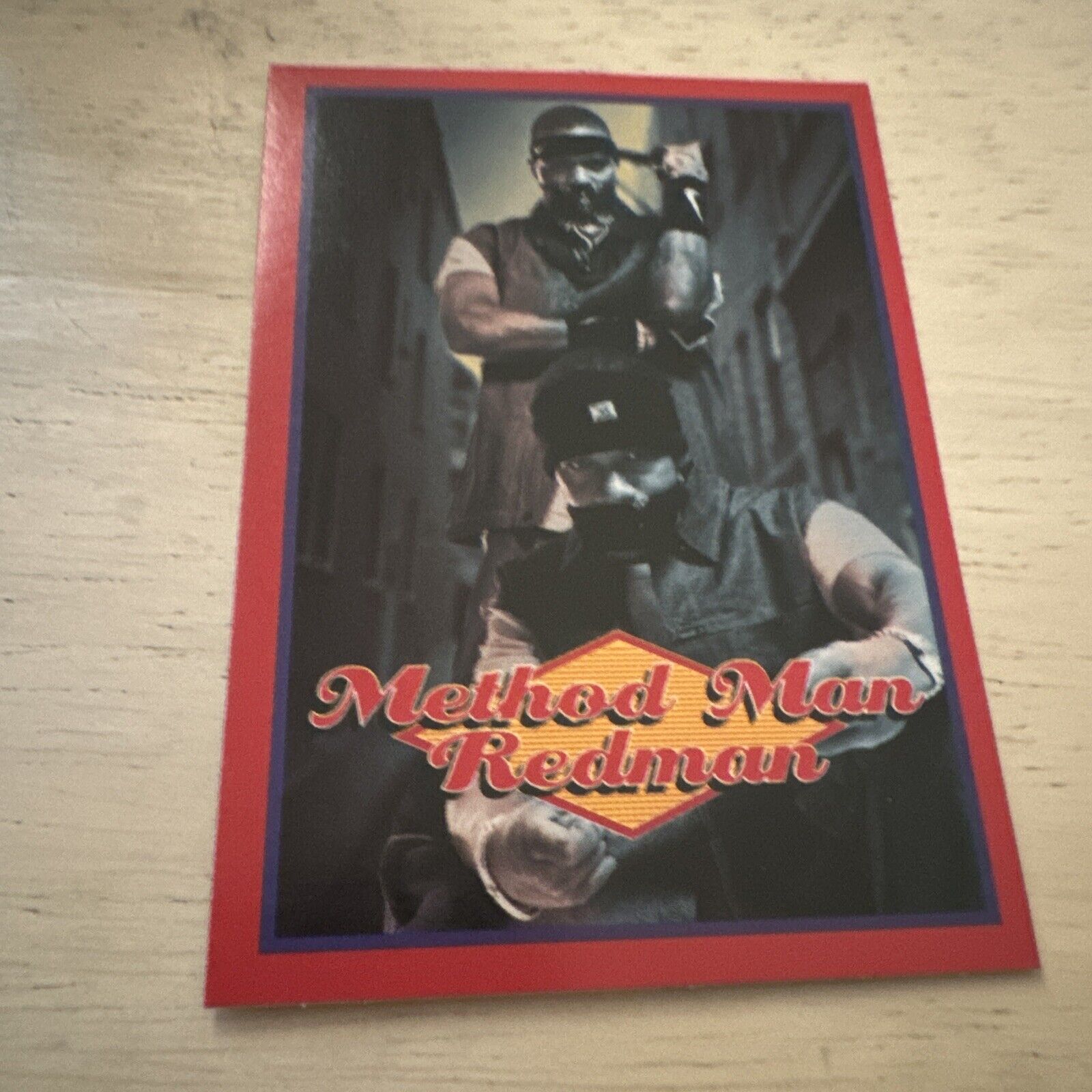 Method Man Redman  Family Values 1999 Tour Trading Card Wu Tang Clan Card