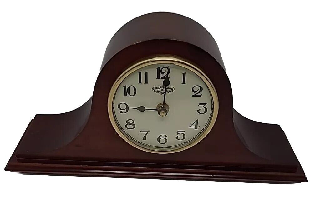 D & A Wood Mantle Clock \