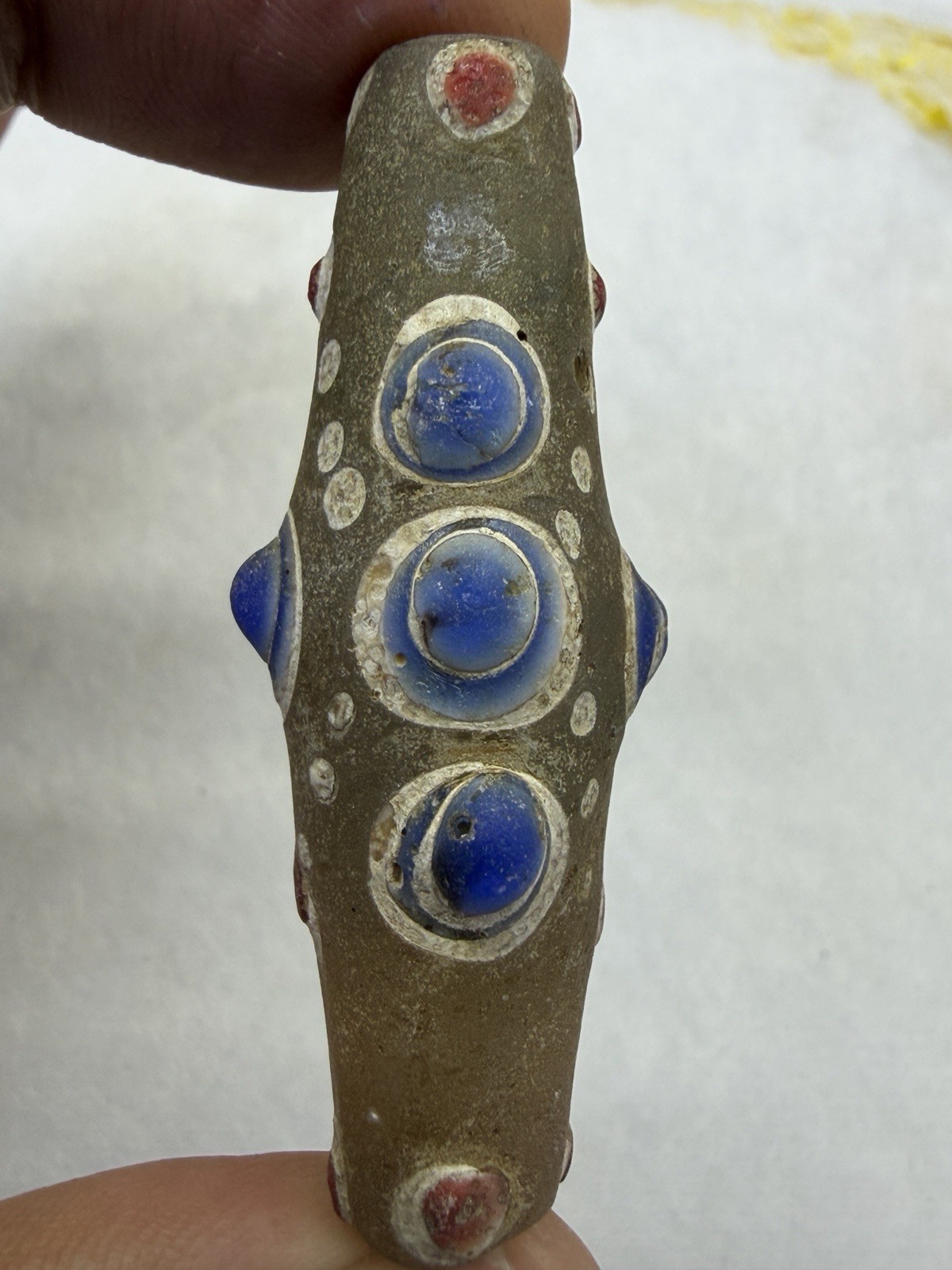 Ancient Rare Roman Mosaic Glass Wonderful Rare Bead Ancient Rare Roman Mosaic Glass Wonderful Rare Bead