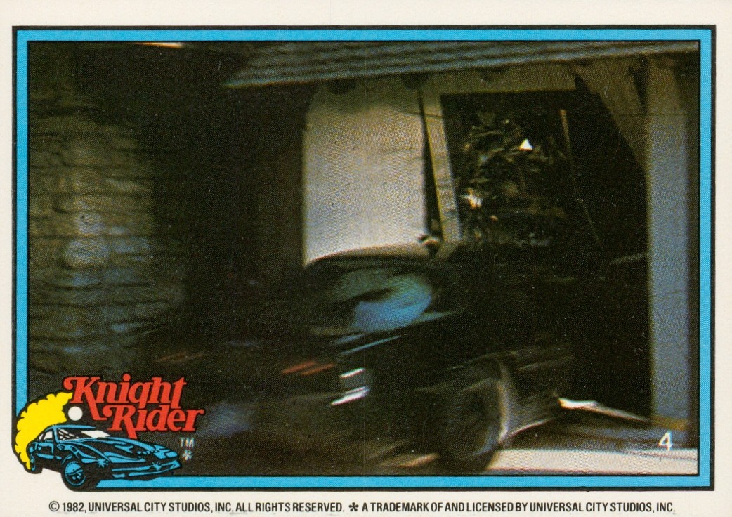 1982 DONRUSS KNIGHT RIDER TRADING CARDS YOU PICK YOUR CARD #'s 4-51 (item #CRJ15 1982 DONRUSS KNIGHT RIDER TRADING CARDS YOU PICK YOUR CARD #'s 4-51 (item #CRJ15