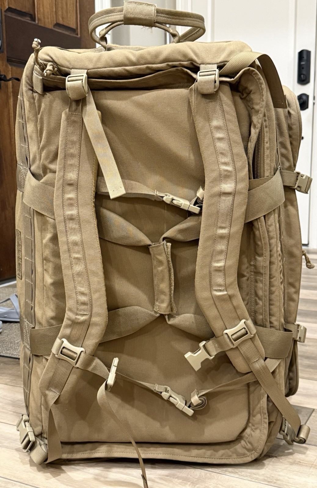 USMC Force Protector Gear Deployer 65 USGI Deployment Bag on Wheels COLLAPSIBLE