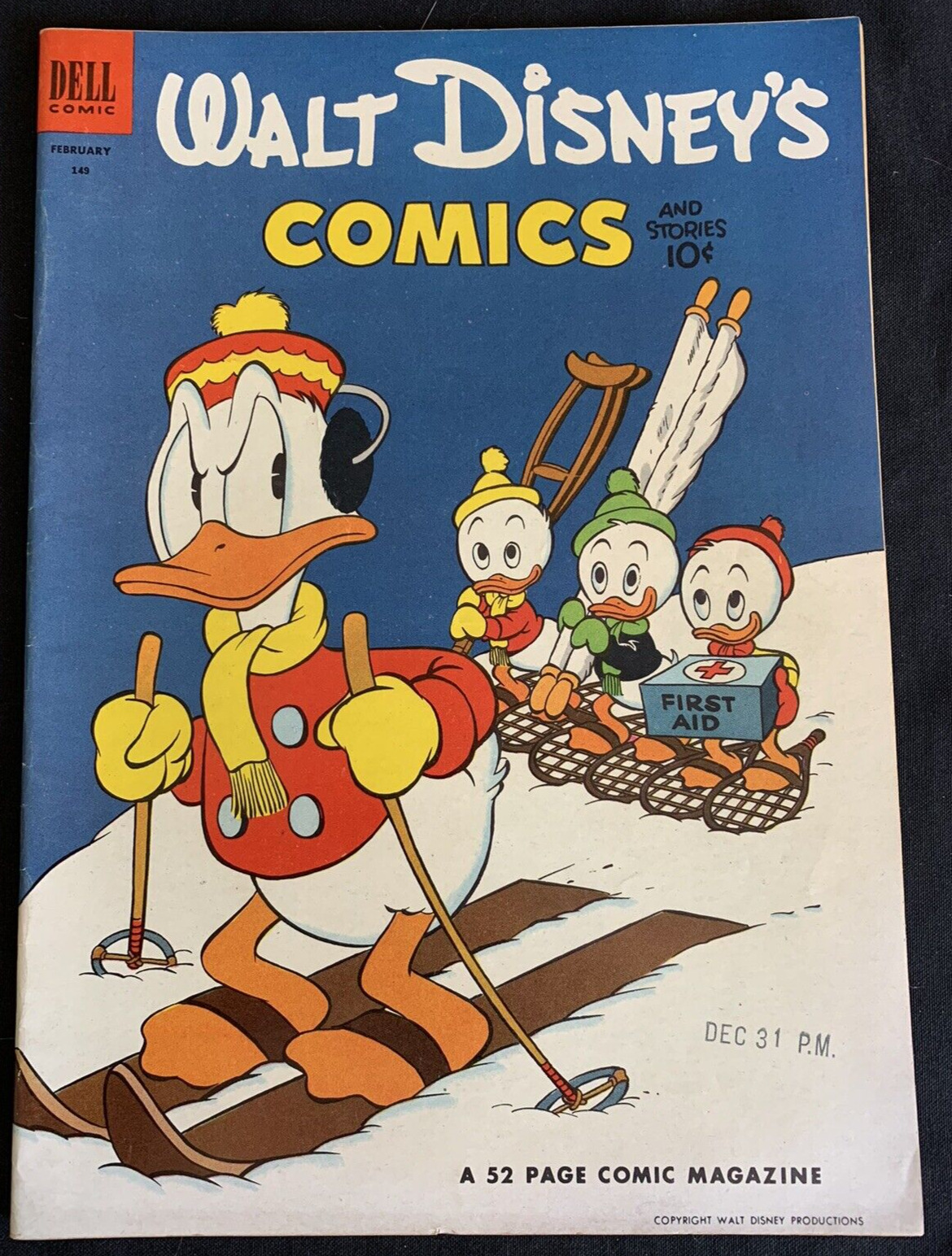 Walt Disney\'s Comics and Stories #149 Dell 1953 Donald Duck Barks Original Owner