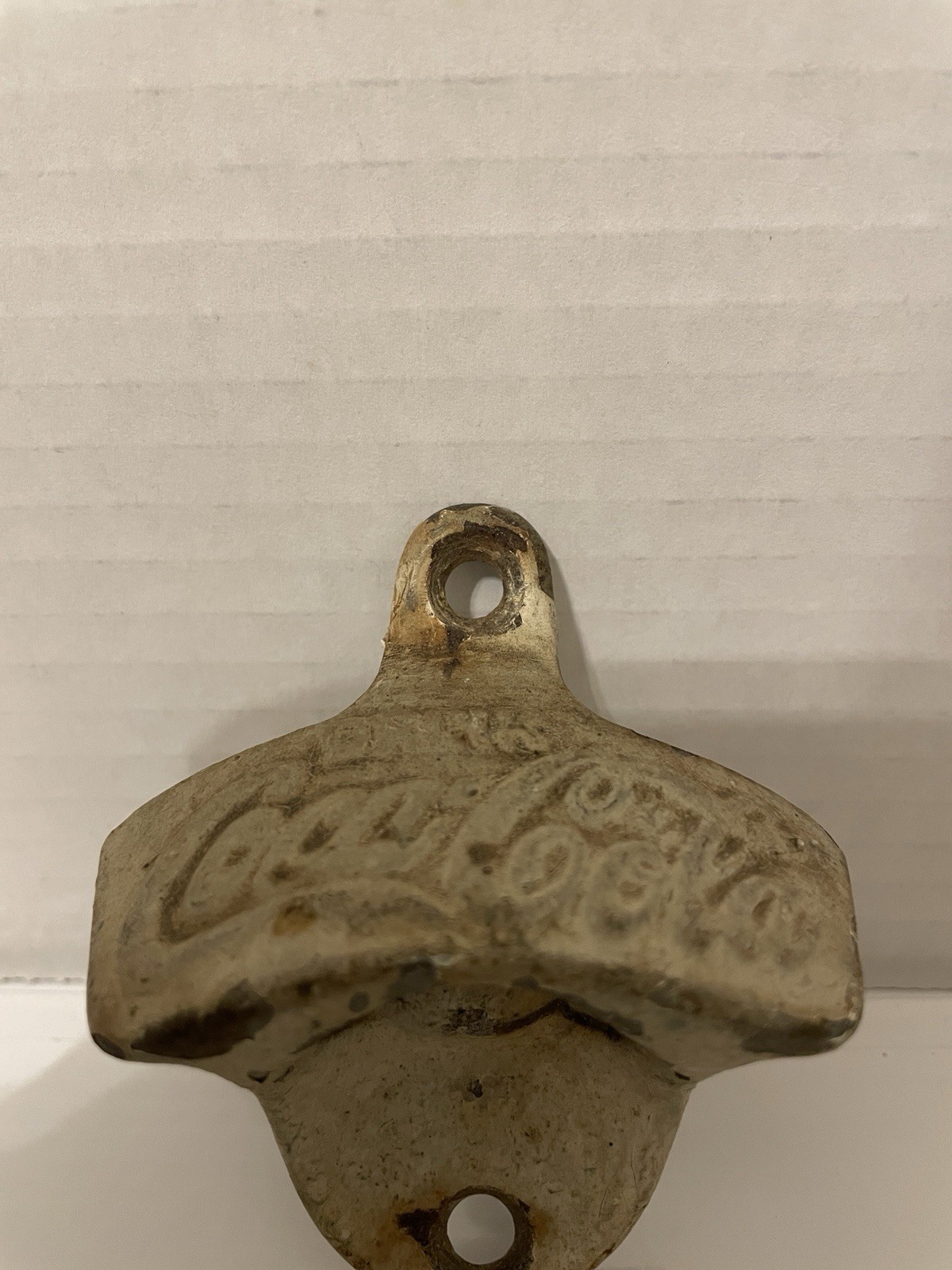 VTG 1950’S ORIGINAL COCA -COLA WALL MOUNT CAP METAL OPENER USA STARR X PATINA VTG 1950’S ORIGINAL COCA -COLA WALL MOUNT CAP METAL OPENER USA STARR X PATINA