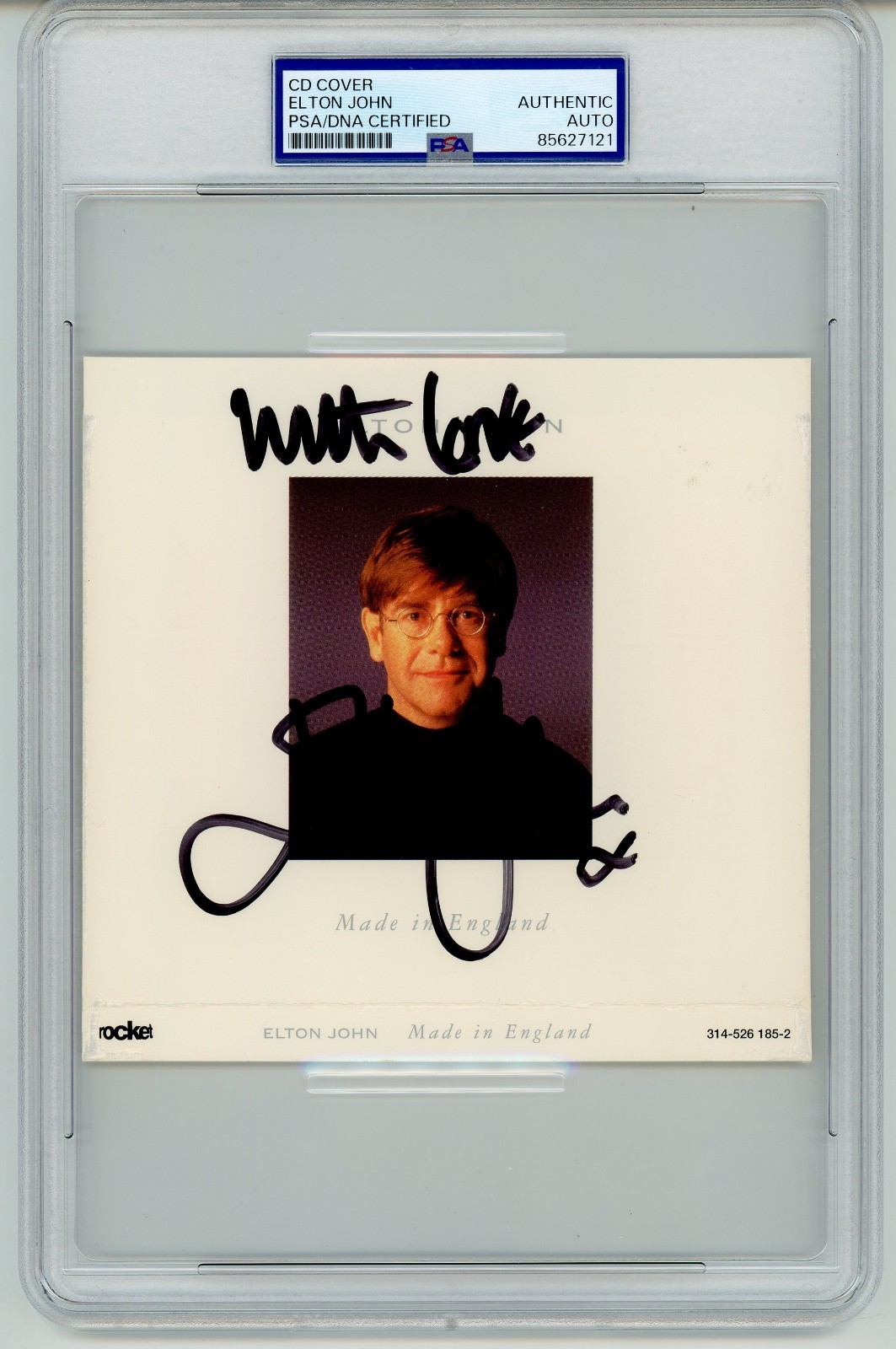 Elton John ~ Signed Autographed \ Elton John ~ Signed Autographed \