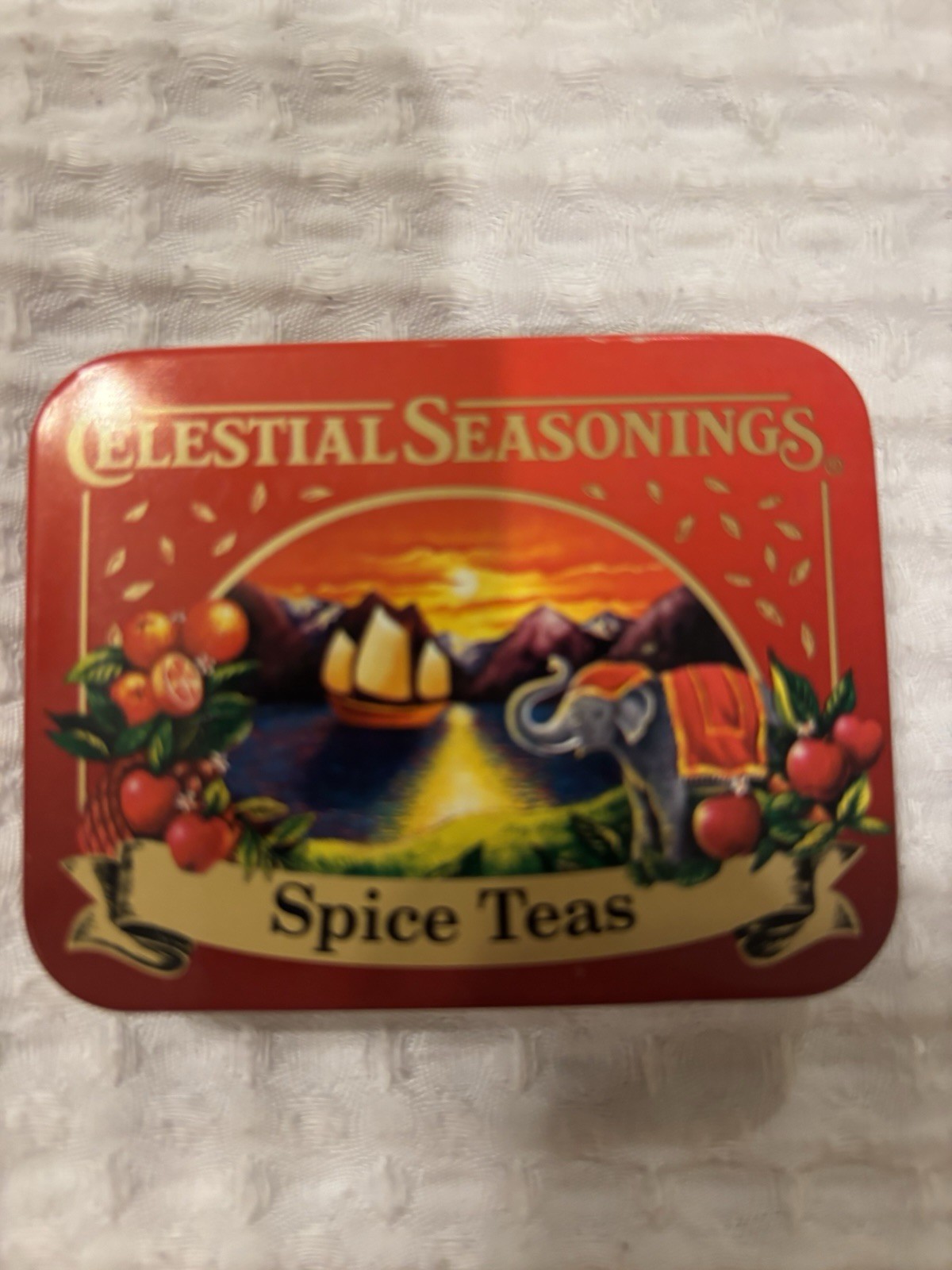 Vintage Celestial Seasonings Spice Teas Miniature Tin Vintage Celestial Seasonings Spice Teas Miniature Tin