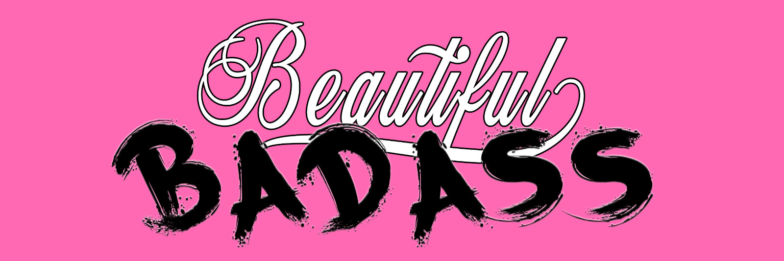 Beautiful Badass Sticker Large 3x9 Certified Woman Badass Bumper Stickers Beautiful Badass Sticker Large 3x9 Certified Woman Badass Bumper Stickers