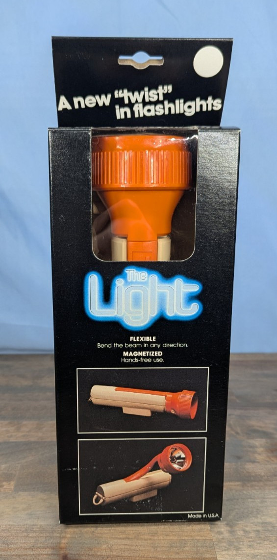 Vintage Burke Engineering BEKO "The Light" Flashlight 1980's New in Box USA Vintage Burke Engineering BEKO "The Light" Flashlight 1980's New in Box USA