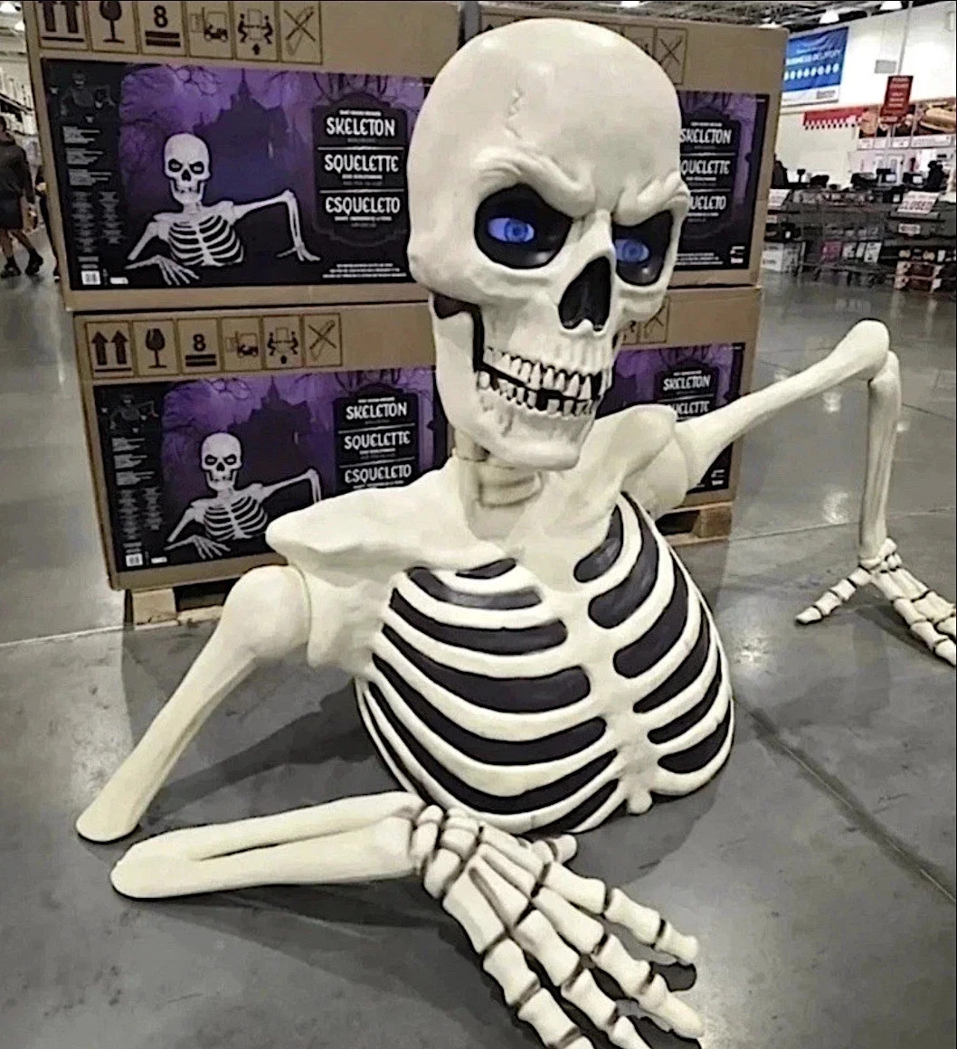 Giant Ground Breaking Skeleton with LCD Eyes and Sound 2026 Giant Ground Breaking Skeleton with LCD Eyes and Sound 2026