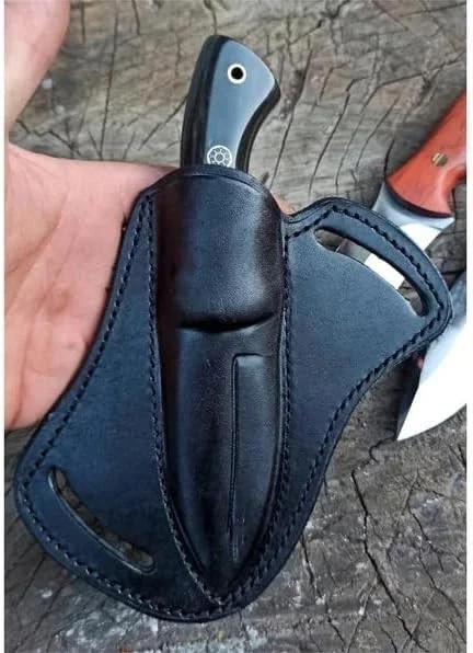 Hunting Knife 1075 Carbon Steel 4.5" Fixed Blade Micarta Handle Full Tang Sheath Hunting Knife 1075 Carbon Steel 4.5" Fixed Blade Micarta Handle Full Tang Sheath
