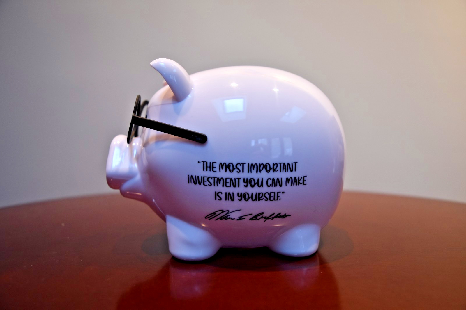 Warren Buffett Piggy Bank - Berkshire Hathaway Shareholder Meeting Exclusive Warren Buffett Piggy Bank - Berkshire Hathaway Shareholder Meeting Exclusive