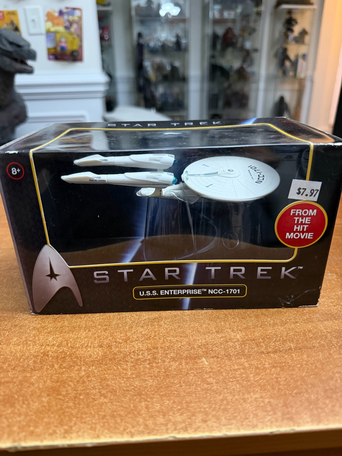 Star Trek U.S.S. Enterprise NCC-1701-D Die-Cast Starship Sealed 2008 Hot Wheels Star Trek U.S.S. Enterprise NCC-1701-D Die-Cast Starship Sealed 2008 Hot Wheels