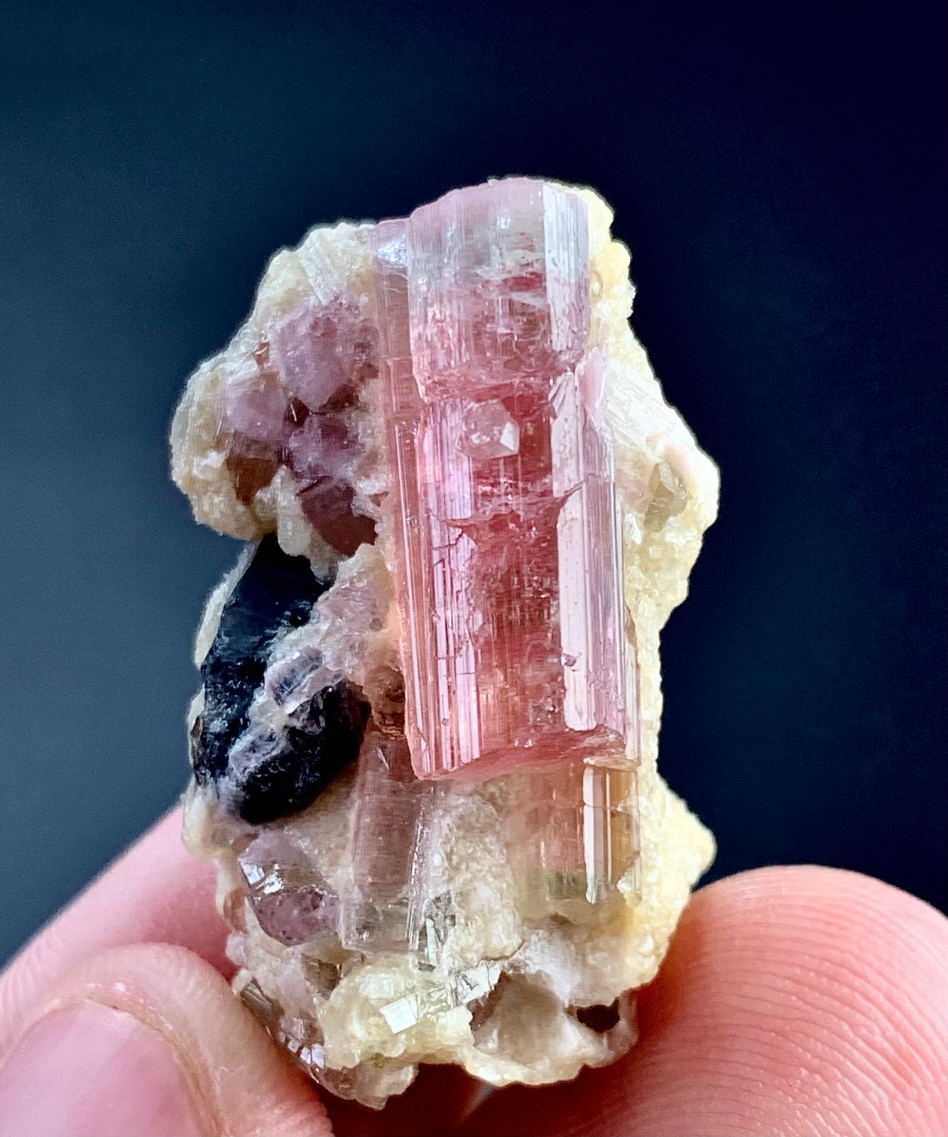 40 Carat Tourmaline Crystal Specimen From Afghanistan 40 Carat Tourmaline Crystal Specimen From Afghanistan