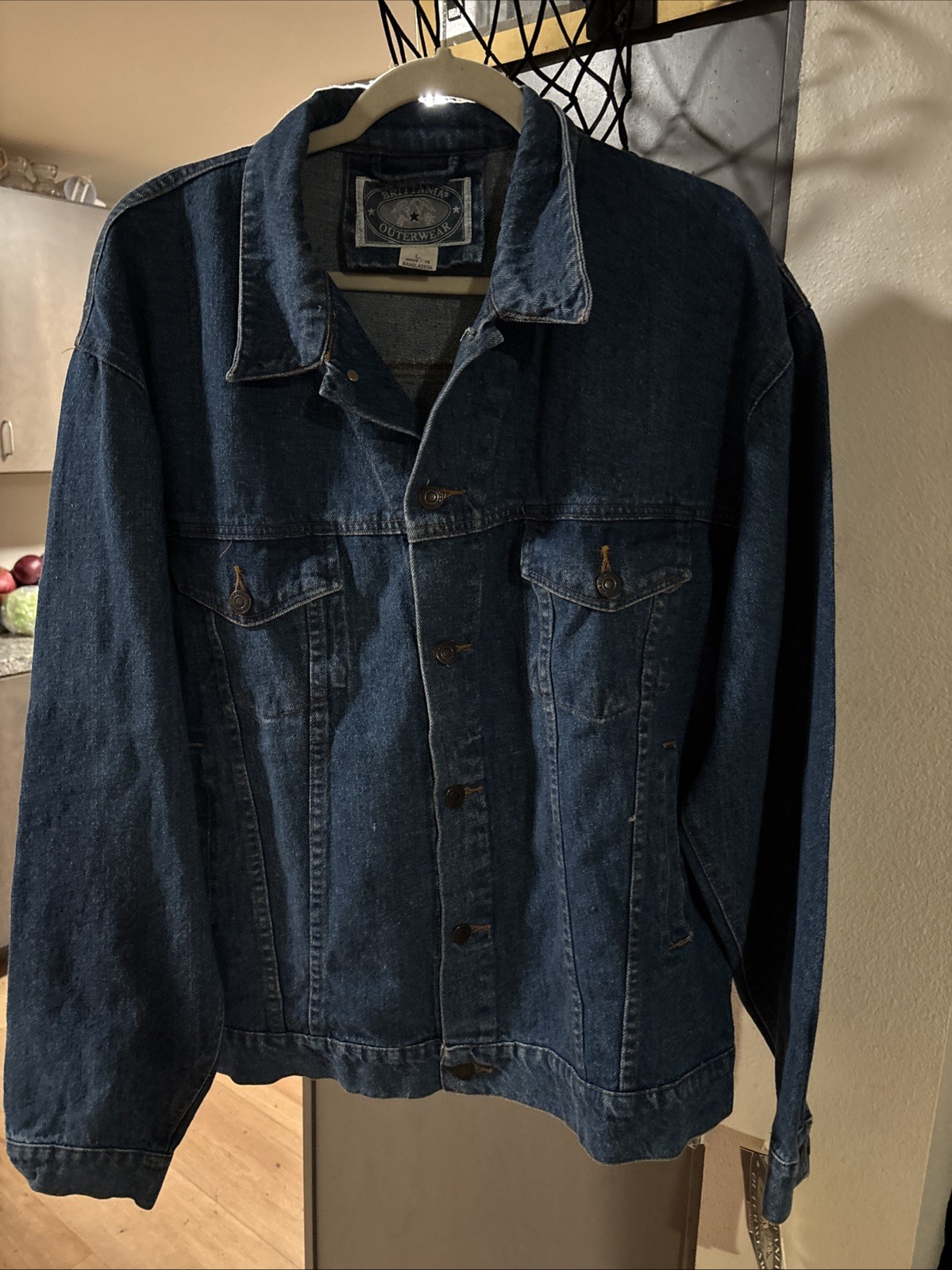 VTG A&W Root Beer Las Vegas Convention 96 Denim Britannia Outerwear With Tags VTG A&W Root Beer Las Vegas Convention 96 Denim Britannia Outerwear With Tags