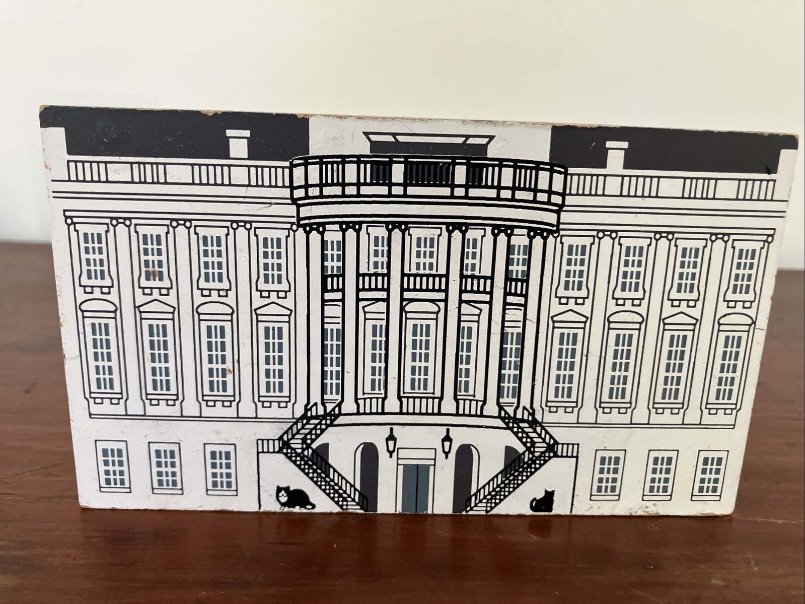 Vintage 1991 1996 Cats Meow Washington DC Series White House Village Collectable