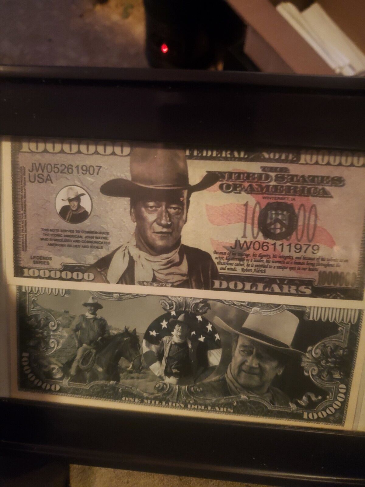John Wayne Framed