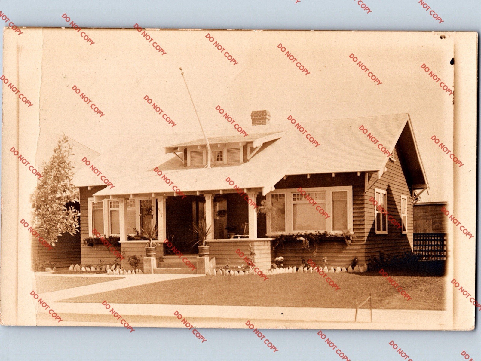 WOW 1908 Residence Of Emma Thoren? Home House LOS ANGELES California CA RPPC WOW 1908 Residence Of Emma Thoren? Home House LOS ANGELES California CA RPPC