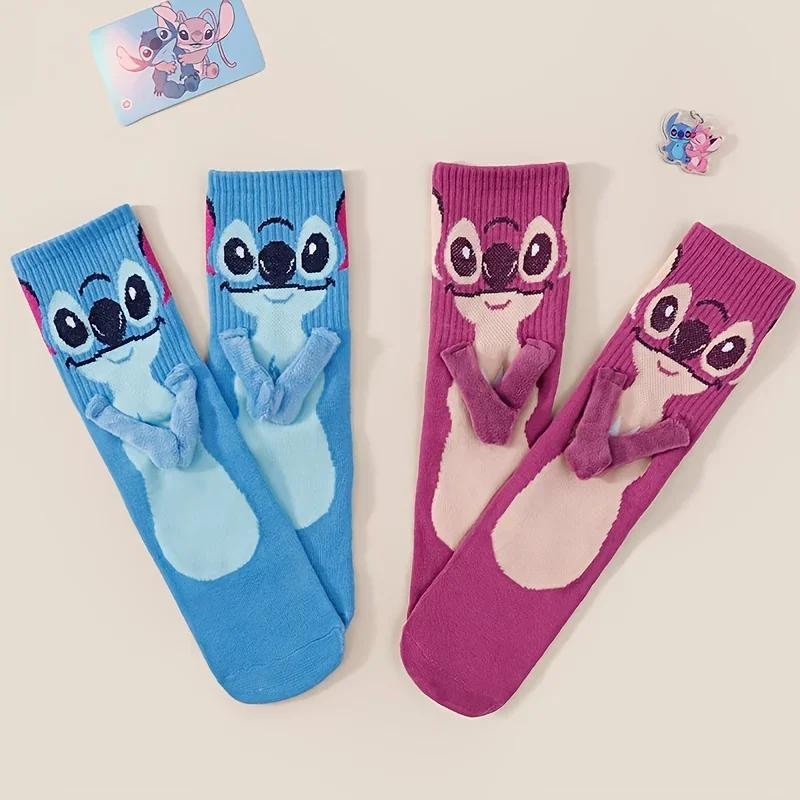 2 pair Stitch Magnet Hand in Hand Sock Fun Fashion Soft Comfortable couples 2 pair Stitch Magnet Hand in Hand Sock Fun Fashion Soft Comfortable couples