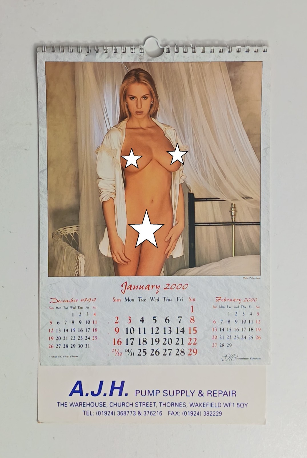 Glamour Calendar 2000 Adele Stephens Andrea Kovic Jo Guest Abigail Toyne + more