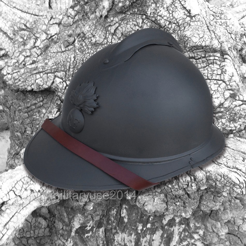 WWI WW1 French Adrian Helmet Steel Military Soldier Type M1915 M15 Infantry WWI WW1 French Adrian Helmet Steel Military Soldier Type M1915 M15 Infantry