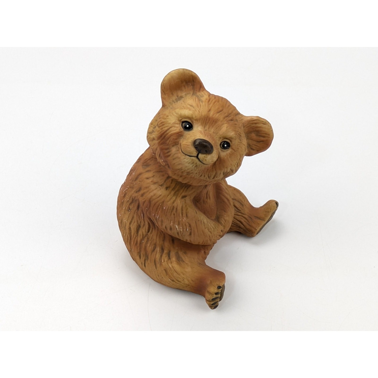 1988 River Shore The Snuggle Babies Sculpture Collection Bear Figurine 4.5"