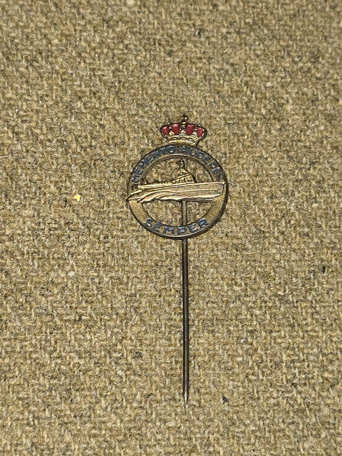 WWII Italian Royal Navy Honor Stickpin