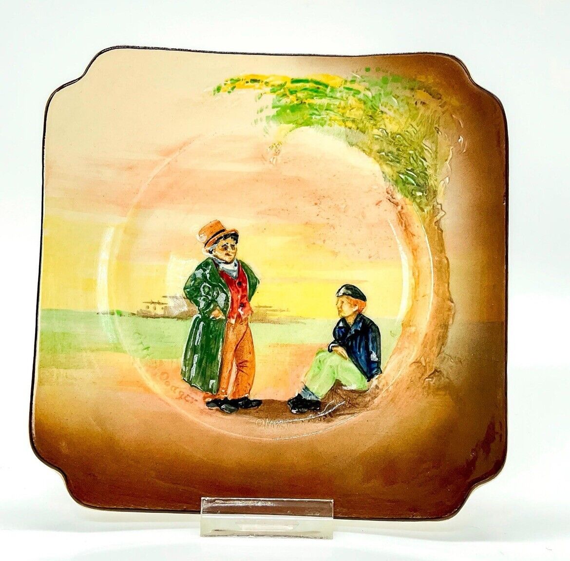 Vintage 1938 Royal Doulton Seriesware Dickens Plate ~ Mint D5833