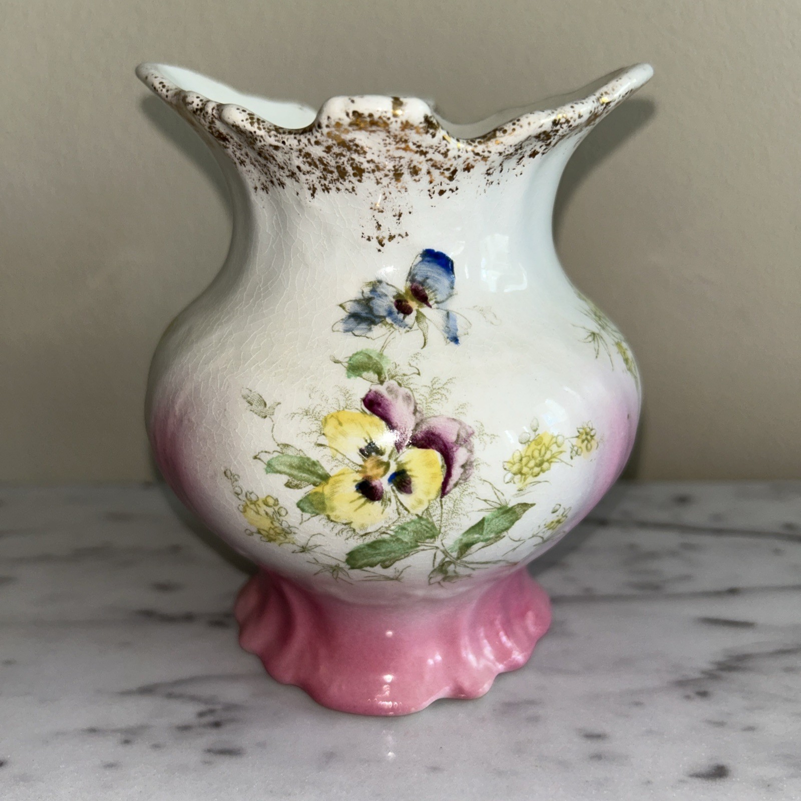 Antique C.P. Co. Warranted Porcelain England Hand Painted