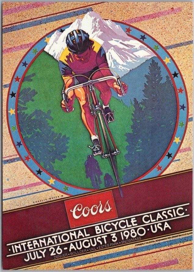 "1980 COORS INTERNATIONAL BICYCLE CLASSIC" 4x6 Postcard - 1984 Card / Unused "1980 COORS INTERNATIONAL BICYCLE CLASSIC" 4x6 Postcard - 1984 Card / Unused