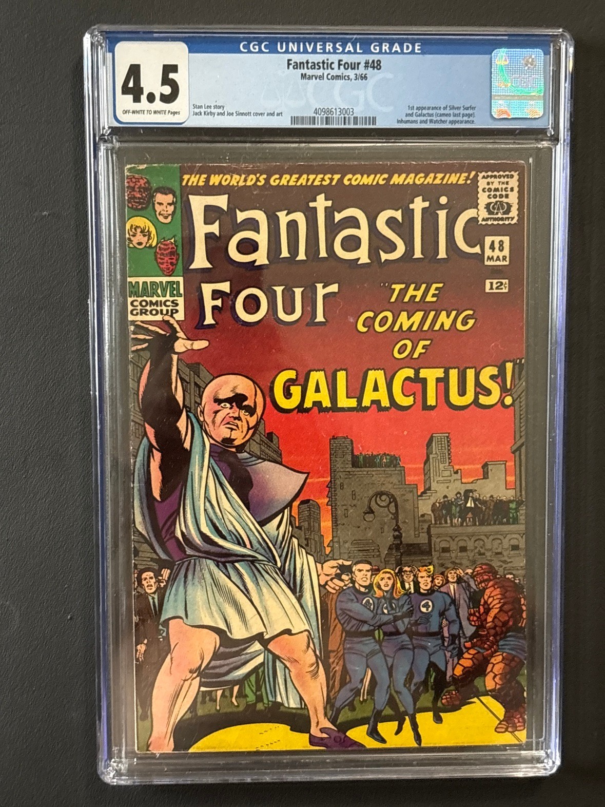 Fantastic Four #48 CGC 4.5 - First Silver Surfer & Galactus Fantastic Four #48 CGC 4.5 - First Silver Surfer & Galactus