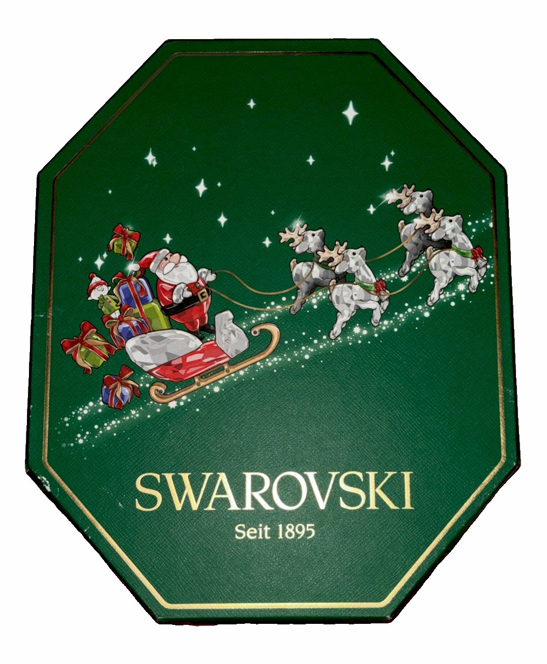 Swarovski Holiday Cheers, “Incomplete” 5-PC Set - Boxed Excellent | New Swarovski Holiday Cheers, “Incomplete” 5-PC Set - Boxed Excellent | New