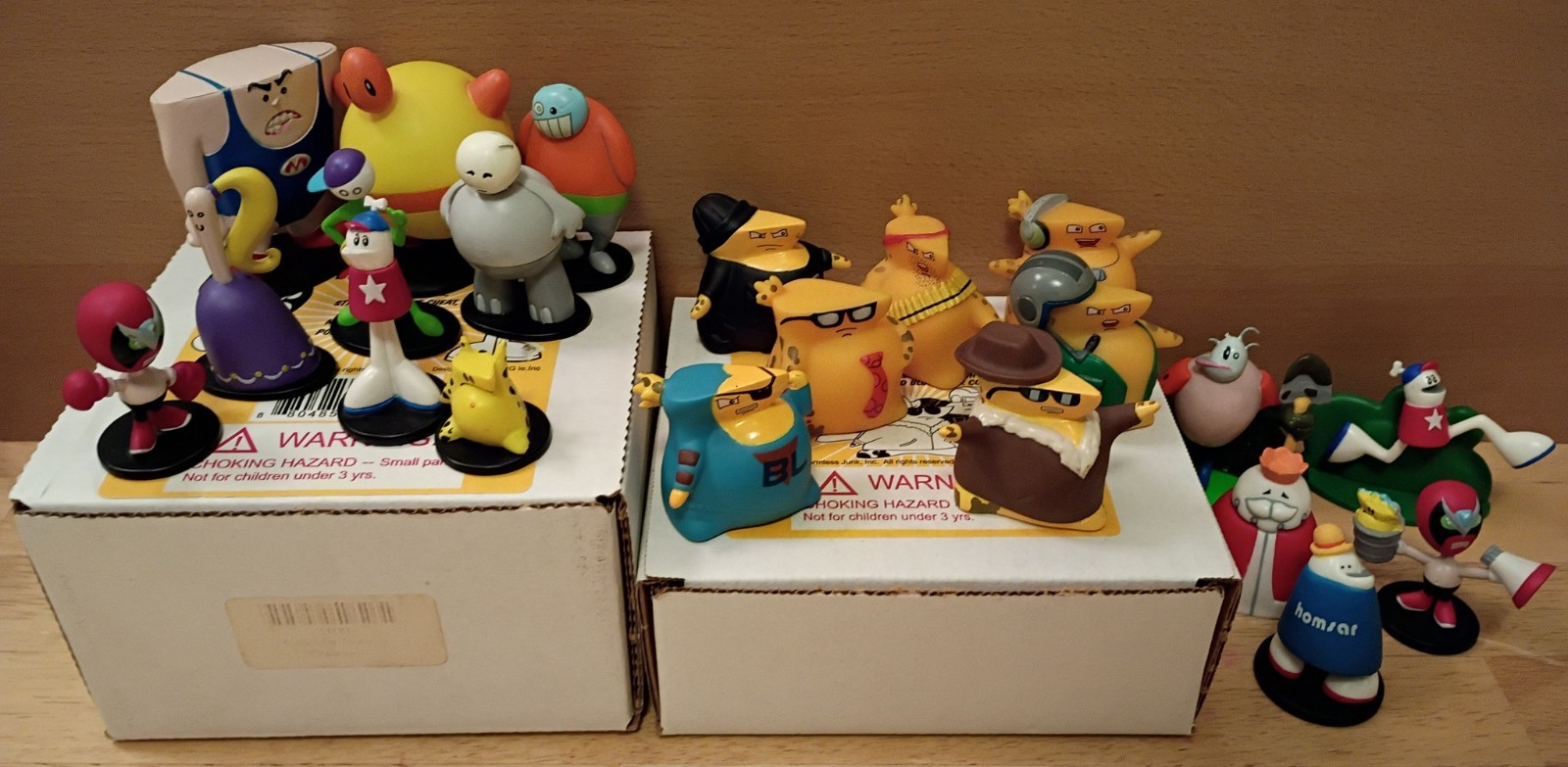 Homestar Runner Figurines Lot - 21 Figures - Series 1, Series 2, Cheat Commandos Homestar Runner Figurines Lot - 21 Figures - Series 1, Series 2, Cheat Commandos