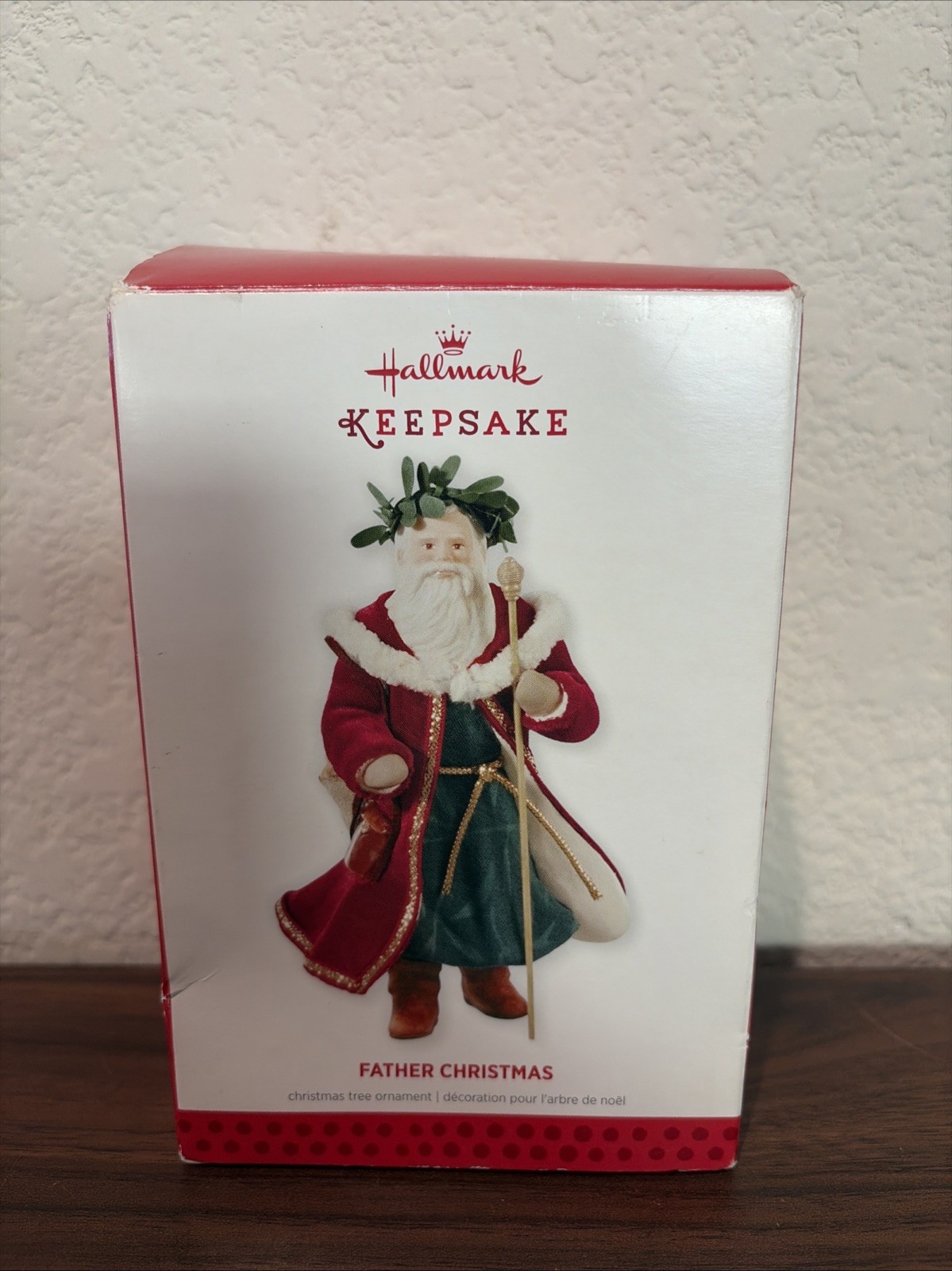 HALLMARK 2013 FATHER CHRISTMAS SERIES SANTA ORNAMENT HALLMARK 2013 FATHER CHRISTMAS SERIES SANTA ORNAMENT