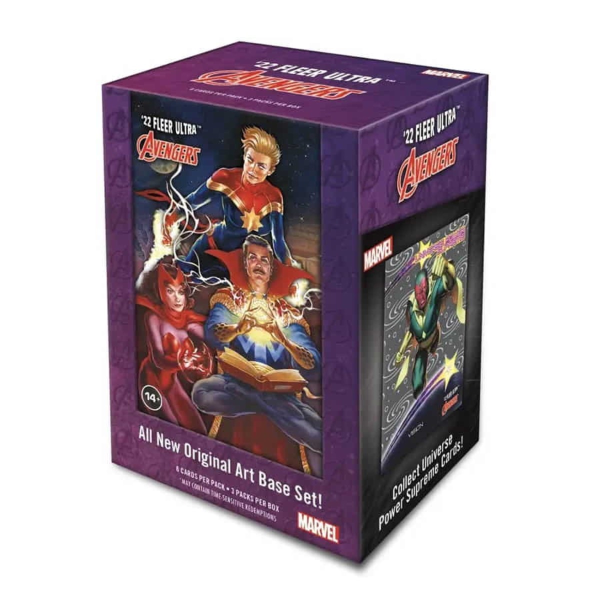 2022 Upper Deck Marvel Fleer Ultra Avengers Blaster Box 2022 Upper Deck Marvel Fleer Ultra Avengers Blaster Box