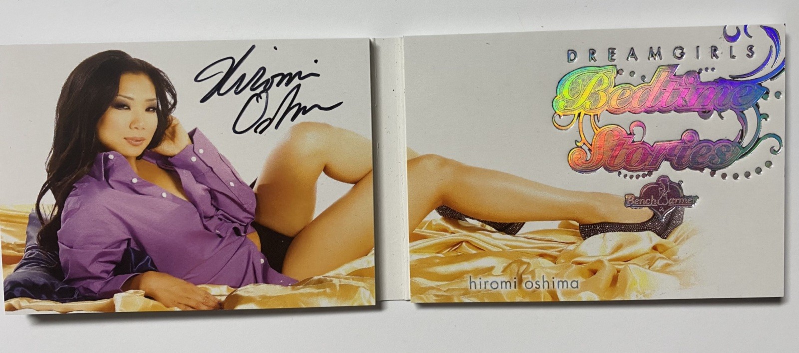 HIROMI OSHIMA : BENCHWARMER - DREAM GIRLS =BEDTIME STORIES : AUTOGRAPH BOOK 1/3 HIROMI OSHIMA : BENCHWARMER - DREAM GIRLS =BEDTIME STORIES : AUTOGRAPH BOOK 1/3