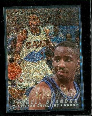 1996-97 Flair Showcase Row 0 Terrell Brandon #55 Basketball Cleveland Cavaliers