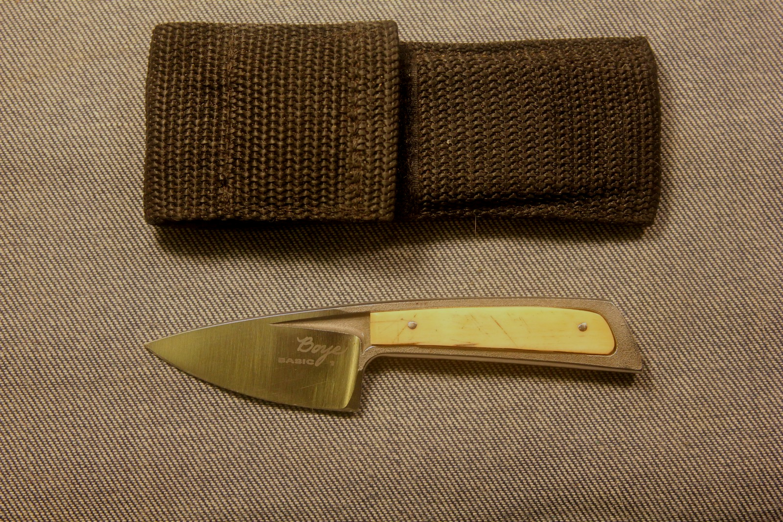 VINTAGE DAVID BOYE BASIC 1 KNIFE VINTAGE DAVID BOYE BASIC 1 KNIFE