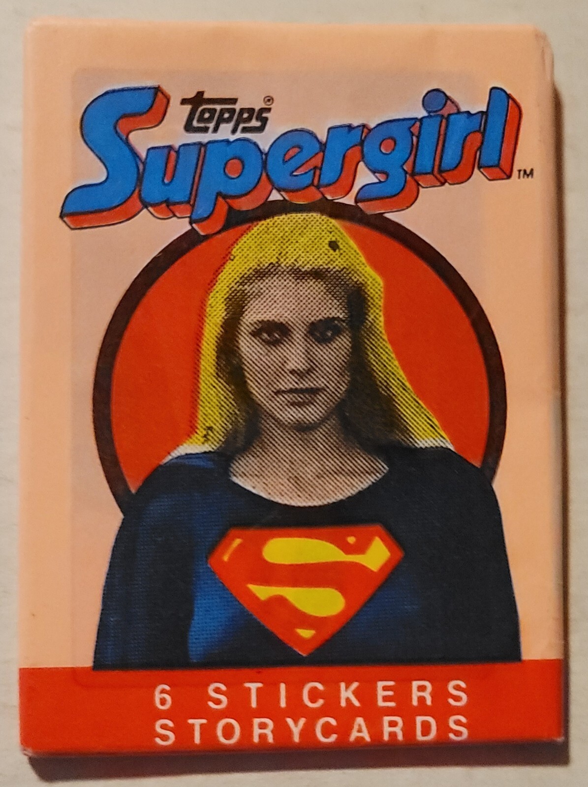1984 Topps Supergirl Sealed Wax Pack (Unopened) QTY. 4 Packs 1984 Topps Supergirl Sealed Wax Pack (Unopened) QTY. 4 Packs