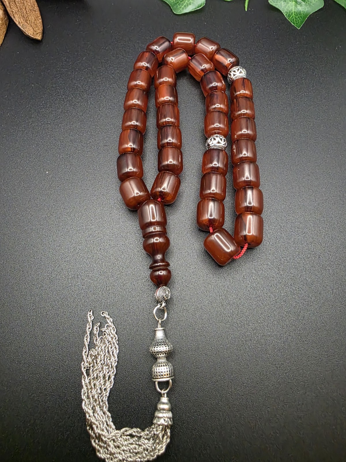 Collectible Miske ISLAMIC PRAYER ROSARY 33 Beads Misbah مسباح سبحة مسكي Collectible Miske ISLAMIC PRAYER ROSARY 33 Beads Misbah مسباح سبحة مسكي