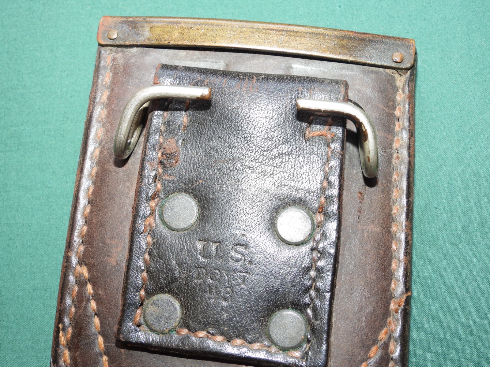 USMC Marine US WW2 Hospital Corpsman Bolo "BOYT 43" Leather Scabbard Vtg Sheath USMC Marine US WW2 Hospital Corpsman Bolo "BOYT 43" Leather Scabbard Vtg Sheath